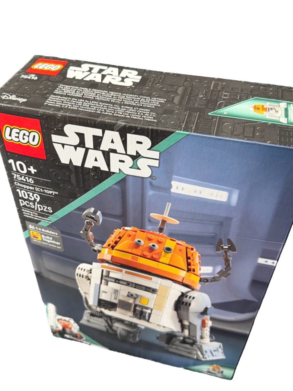 LEGO 75416 Star Wars Ahsoka Chopper C1-10P Astromech Droid Building Set 1039 Pcs - Picture 10 of 13